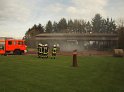 Feuer Lager für Strohballen Koeln Rath Luetzenkirchenerstr P370